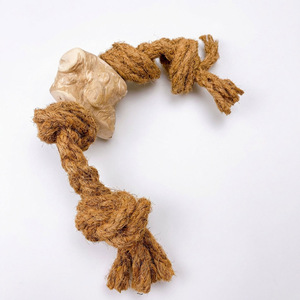 Eco friendly pet toys and accessories coconut rope toy for pets cheap cost natural teething <b>balls</b> - Product Image 3