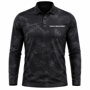 เสื้อโปโลตกปลา UPF 50+ คุณภาพสูง แห้งเร็ว ระบายอากาศได้ดี แขนสั้น - Product Image 1