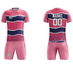 Maillots de football sur mesure, coupe classique, impression par transfert thermique, manches courtes, 100% polyester, séchage rapide et respirant, pour hommes adultes - Product Image 6