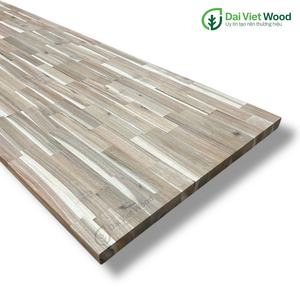 Planches en bois massif d'acacia, jointées par osmose, matières premières en bois brut, 96x25x1.5 pouces - Product Image 3