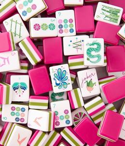 Fichas de Mahjong Americanas de Acrílico Ecológicas de 4 Capas con Patrón Grabado a Láser Personalizado, Resistentes a la Decoloración, para Fiestas - Product Image 6