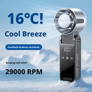 ポータブルエアコン＆エアコンファン、旅行や速達用の充電式ハンドヘルドファン - Product Image 6