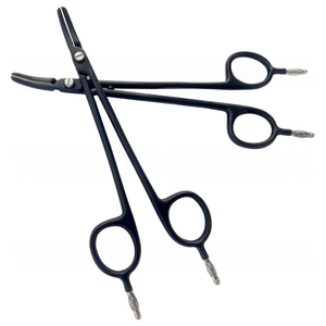 Ciseaux bipolaires manuels en acier inoxydable de 8 pouces pour lame incurvée, ciseaux chirurgicaux réutilisables antiadhésifs pour la coagulation - Product Image 4