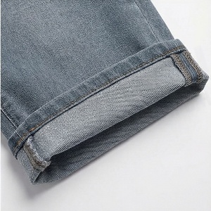 Shorts en jean décontractés mi-longs pour femme, collection unique, taille haute, couleur personnalisable, style tendance, pour l'été et les activités de plein air - Product Image 6