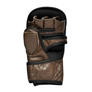 Guantes de Artes Marciales Mixtas de Cuero Premium de Alta Calidad, Unisex, Ajustables y Ligeros - Product Image 2
