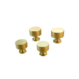 Bouton de meuble rond moderne en laiton massif pour tiroir, armoire, placard, décoration de cuisine - Product Image 5