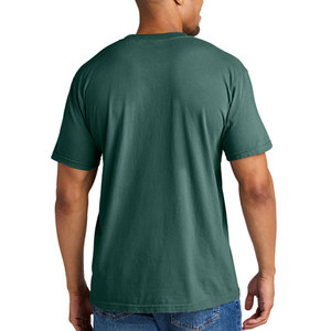 High Quality 100% Cotton Custom Men's T-Shirt <b>Blank</b> Heavy <b>Weight</b> Oversized Loose Fit Pattern Anti-Pilling Private Label Printing - Product Image 4