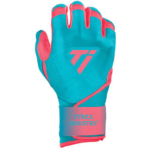 ถุงมือตีเบสบอลแบบกำหนดเอง OEM สีเขียวอมฟ้าชมพู สำหรับมืออาชีพ เด็กและผู้ใหญ่ ขายส่งจากผู้ผลิต - Product Image 3