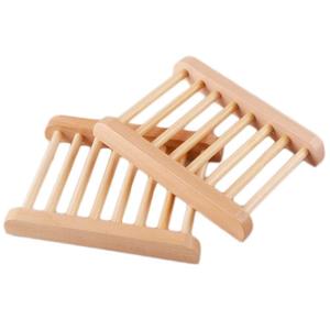 Multifunctional handmade Wooden <b>Soap</b> <b>Holder</b> Custom logo 2 Pieces For bathroom <b>Soap</b> Storage Factory Direct Sale in India - Product Image 2