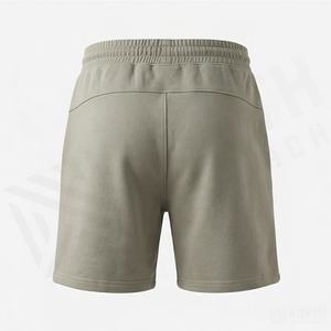 Shorts deportivos largos de algodón 100% para mujer, OEM ODM, pantalones cortos de entrenamiento y gimnasio para mujer, alta calidad. - Product Image 2
