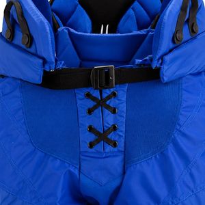 Shorts de hockey sur glace rembourrés pour femmes, noir et bleu, avec ceinture de protection, pantalon de sport athlétique, vêtements de performance - Product Image 4