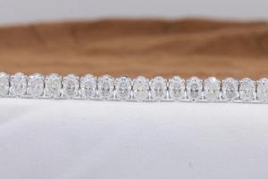 Nuevo Diseño de Pulseras Cuadradas de Oro Amarillo de 10k con Diamantes de Moissanita para Unisex, Pulseras de Moissanita Estilo Hip Hop de la India - Product Image 2