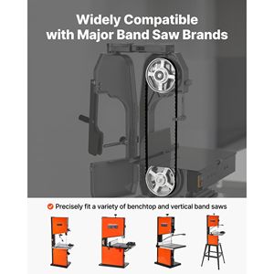 Lama per Sega a Nastro in Acciaio al Carbonio SK5 ad Alta Resistenza da 60 Pollici, 6 TPI, 15 HRC, Denti Affilati Temprati, 0,25 Pollici - Product Image 6