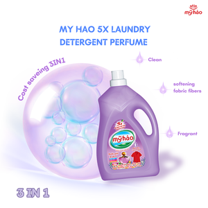 My Hao 5X <b>Laundry</b> <b>Detergent</b> Perfume French Fragrance Deep Cleaning 3 in 1 Clean Soft Long Lasting Scent Vietnam - Product Image 2