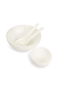 Bol à salade élégant en résine polie, décoratif, fait main, écologique, sans BPA, pour la restauration de luxe à domicile et les fêtes - Product Image 2