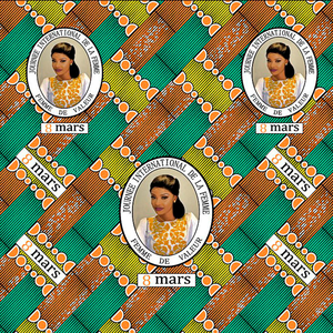 ผ้าฝ้ายพิมพ์ลายแอฟริกันคุณภาพสูงสำหรับงานแฟชั่นแต่งงานและงานอีเว้นท์  ขายส่ง รับผลิตแบบ OEM ODM - Product Image 6