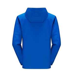 Chaqueta Impermeable con Capucha y Cierre de Cremallera para Hombre, Estilo Urbano, para Ciclismo, Chaqueta Softshell Impermeable con Capucha y Forro Polar para Hombre - Product Image 3