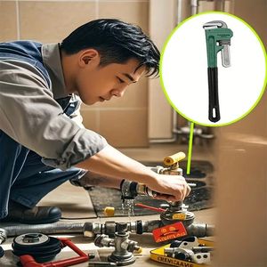 Clé à tuyau professionnelle multi-tailles 8/12/14/18 pouces, robuste, pour la réparation de la plomberie, pour une utilisation automobile et domestique - Product Image 4