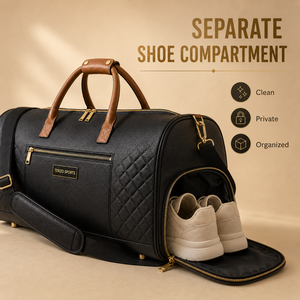 Sac de sport décontracté en polyester 40L avec compartiment à chaussures, nouveau design 2026, logo personnalisé, par Terzo Sports - Product Image 3