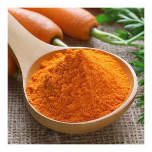 Poudre de carotte pour aliments pour bébés, poudre de légumes biologiques, riche en vitamines et minéraux - Product Image 1