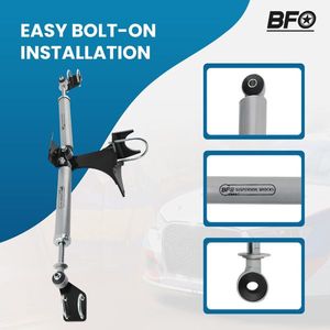 Dual Steering Stabilizer for Ford F 250 & F 350 Super Duty 4WD 2005-2024 C33132337 Truck Suspensions - Product Image 6