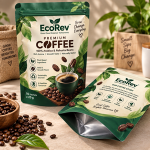 Friandises Naturelles pour Animaux EcoRev 250g, Sachet Doypack Stratifié PE/VMPET de Qualité Alimentaire avec Fermeture Zip Refermable - Product Image 2