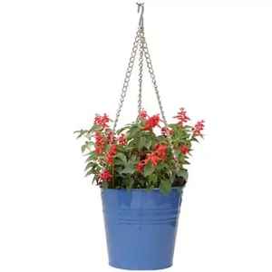 Support mural moderne en métal pour plantes, support de pot de fleurs décoratif pour l'intérieur et l'extérieur, balcon, jardin - Product Image 3