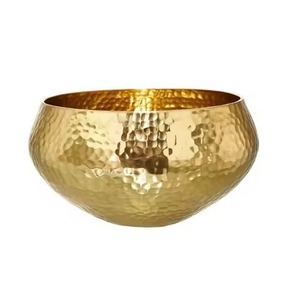 Tazón de Servir de Metal Esencial para la Cena, Tazón de Acero Inoxidable para Alimentos, Vajilla Elegante para la Cocina y la Mesa, Plato para Servir Ensaladas y Frutas - Product Image 4