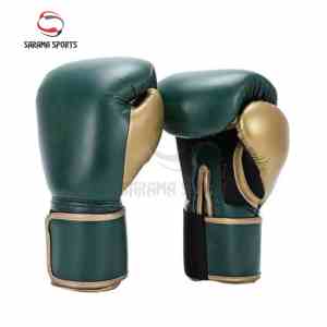 Guantes de Boxeo de Cuero de Alta Calidad para Kick Boxing - Diseño Personalizable, Transpirables y Ligeros, Guantes de Entrenamiento - Product Image 1