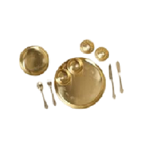 Plato de Metal de Último Diseño para Restaurante, Vajilla, Plato para Servir, Utensilios de Cocina, Plato para Comida de Grado Alimenticio, el Mejor Producto - Product Image 3