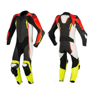 Trajes de Motocicleta de Cuero de Primera Calidad Personalizados para Carreras de Autos, Logotipo Personalizado, Transpirables, Resistentes al Viento, para Hombre - Product Image 6