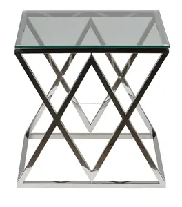 Luxury Minimal Metal <b>Coffee</b> <b>Table</b> Designer Living Room Decor Premium Sleek Modern Interior Furniture for Christmas - Product Image 1