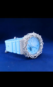 Reloj de Lujo Moderno de 20 mm con Diamantes de Moissanita, Estilo Hip Hop, para Hombre y Mujer, Digital de Cuarzo - Product Image 2
