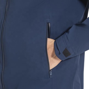 Chaqueta de Golf Ligera para Hombre, Resistente al Viento y al Agua, con Cierre de Cremallera, Secado Rápido, Logotipo Frontal Personalizado, Material de Poliéster/Nailon - Product Image 2