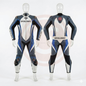 Traje de Motociclismo de Verano Crystal Sports, Alta Protección, Resistente al Viento, Nivel 2 CE, Resistente a Impactos, Impermeable, de Cuero, para Carreras - Product Image 4
