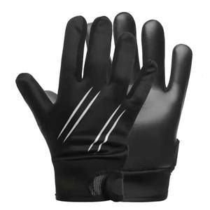 Guantes de Fútbol Americano 2026 Top Ten, Listos para el Juego, con Agarre Acolchado, para Receptor, Práctica al Aire Libre, Entrenamiento Deportivo, para Adultos y Jóvenes, Transpirables, con Cordones - Product Image 2