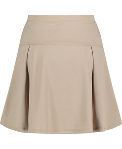 Faldas Escolares Resistentes a las Arrugas para Niñas, Cintura Elástica, Bolsillos Funcionales, Falda para Niñas con Pantalón Corto Interior - Product Image 2