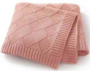 Manta Tejida a Máquina 100% Algodón |   Manta Decorativa Suave de Punto Trenzado para Sofá |   Manta Ligera de Punto de Algodón Estilo Boho - Product Image 2