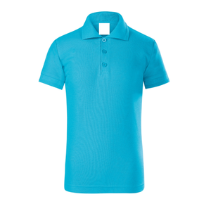 Chemise Oxford pour homme bleu marine à manches courtes 100 % coton, respirante, décontractée, avec motif tricoté, boutonnée sur le devant, coupe classique - Product Image 2