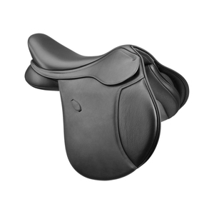 Silla de Montar Inglesa de Alta Calidad para Doma Clásica, de Cuero Genuino de Vaca, Asiento Suave, Herrajes de Acero Inoxidable, Cómoda - Product Image 1