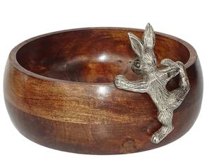 Meilleure vente bol de service en bois pour la vaisselle de la maison ustensiles de cuisine bol à Fruits Design moderne service en bois plat à salade et plateau - Product Image 2