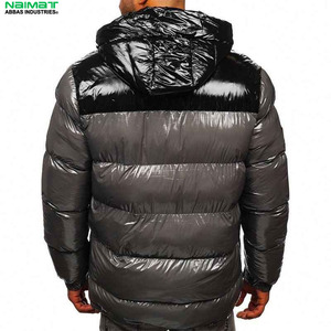 Packable Ultra Light Down Puffer <b>Jacket</b> Men Foldable Storage Bag Travel Lightweight Casual Windproof <b>Padded</b> Coat - Product Image 2