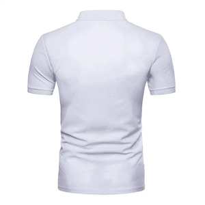 เสื้อโปโลผู้ชายที่สวมใส่สบาย ผลิตจากผ้าแห้งเร็วน้ำหนักเบา พร้อมการตัดเย็บคุณภาพพรีเมียม เหมาะสำหรับใส่ลำลองในฤดูร้อนและตลอดทั้งปี - Product Image 4