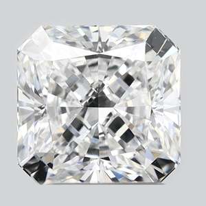 Diamant de laboratoire CVD de taille carrée radiante, couleurs D E F G H, pureté VVS1 VS1 VS2 VVS2, certifié, dureté élevée, pour la fabrication de bijoux - Product Image 2