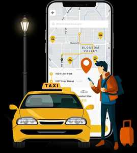 Desarrollo de Aplicaciones de Reserva de Taxis Ganadoras de Premios con Rastreo de Ubicación en Tiempo Real y Gestión de Conductores y Pasajeros - Product Image 1