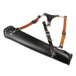 Equipo de tiro con arco, cartera de cuero ligera para flechas, cartera de cuero artesanal personalizada al por mayor para adultos - Product Image 1