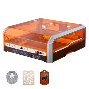 Macchina per Incisione e Taglio Laser 20W M2 con Controllo Ruida, Area di Lavoro 15.7 X 15.7, Gabbia di Protezione 3000 e Telecamera - Product Image 5