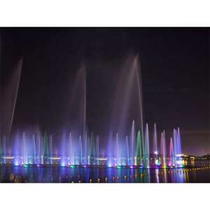 Controlador de Bomba de Fuente Flotante LED DMX DC24V Programable Horticlub de Acero Inoxidable para Lago/Estanque Exterior con Música y Agua Danzante - Product Image 2