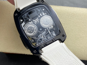 Reloj de Pulsera para Hombre, Mecánico Automático con Tourbillon, Estilo Casual y de Negocios, Cristal de Zafiro Negro Brillante, Clásico y Lujoso - Product Image 5