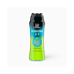 Downy Unstopables Fusion, Perlas Aromatizantes Sólidas, 21.1 oz, Ecológicas, Desechables, Antibacterianas, Suavizante, Fragancia Fresca - Product Image 1